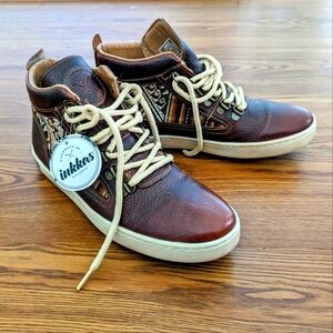Inkkas Brown Leather Camping Boot